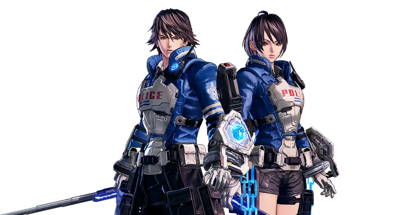 The twins. One is the player. The other a narrative device.